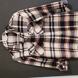 Women's Button Flannel
